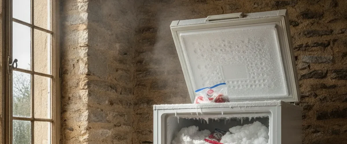 congelateur fait givre
